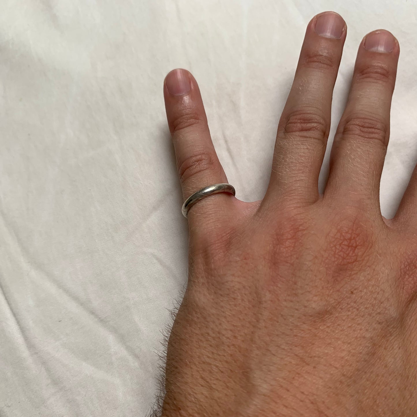 Silver Skinny Ring