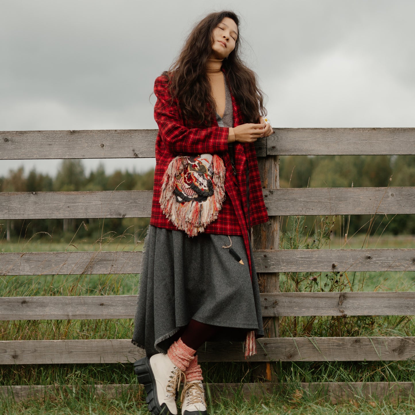 Red Plaid Jacket