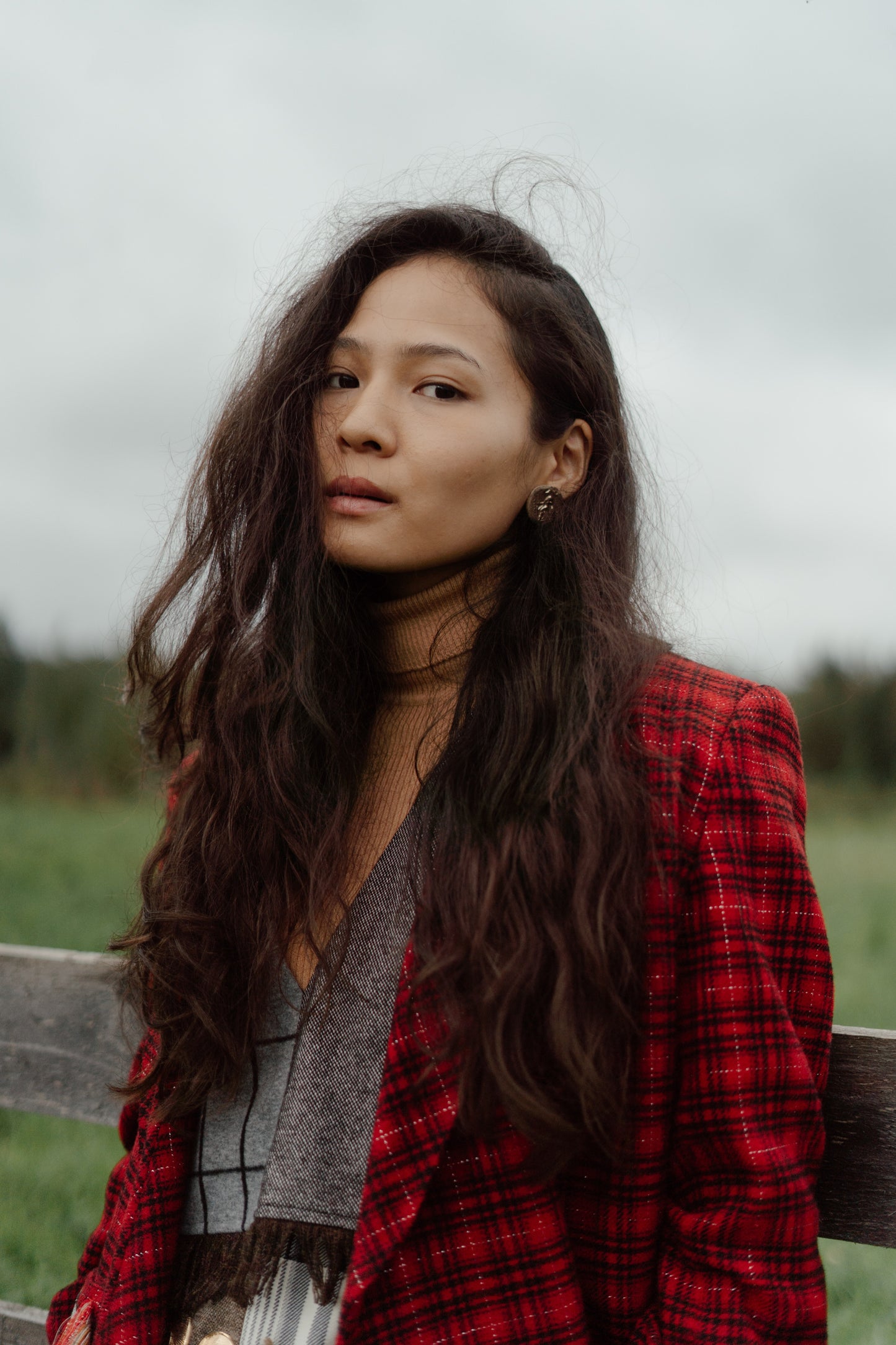 Red Plaid Jacket