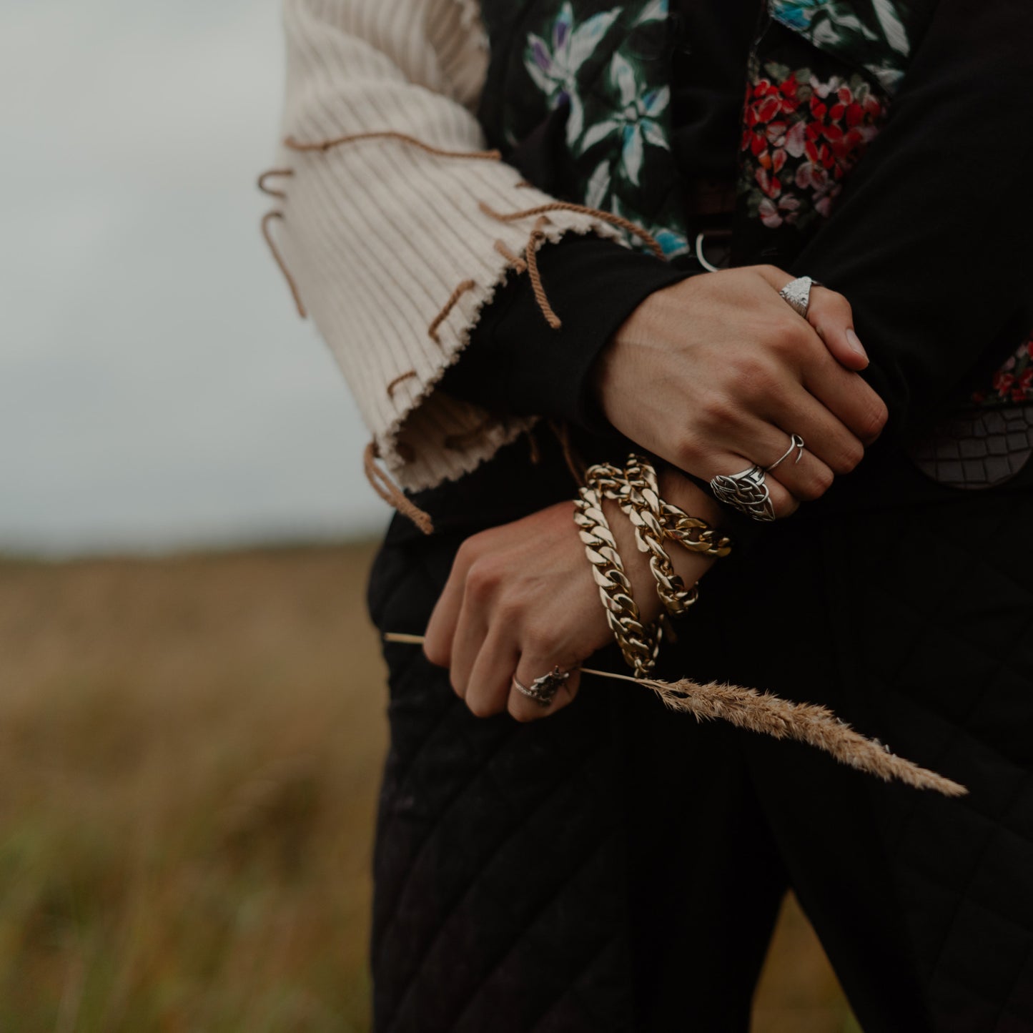 10K Gold Link Chain Bracelet