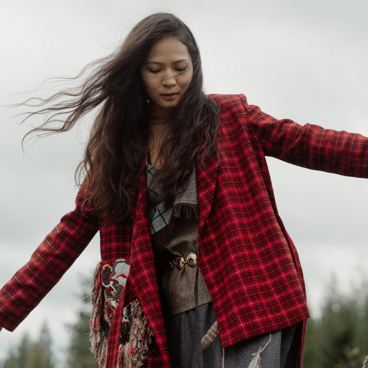 Red Plaid Jacket